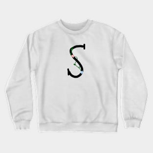 "S" Initial Crewneck Sweatshirt